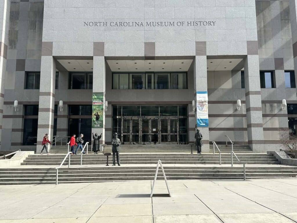 exterior of nc museum of history
