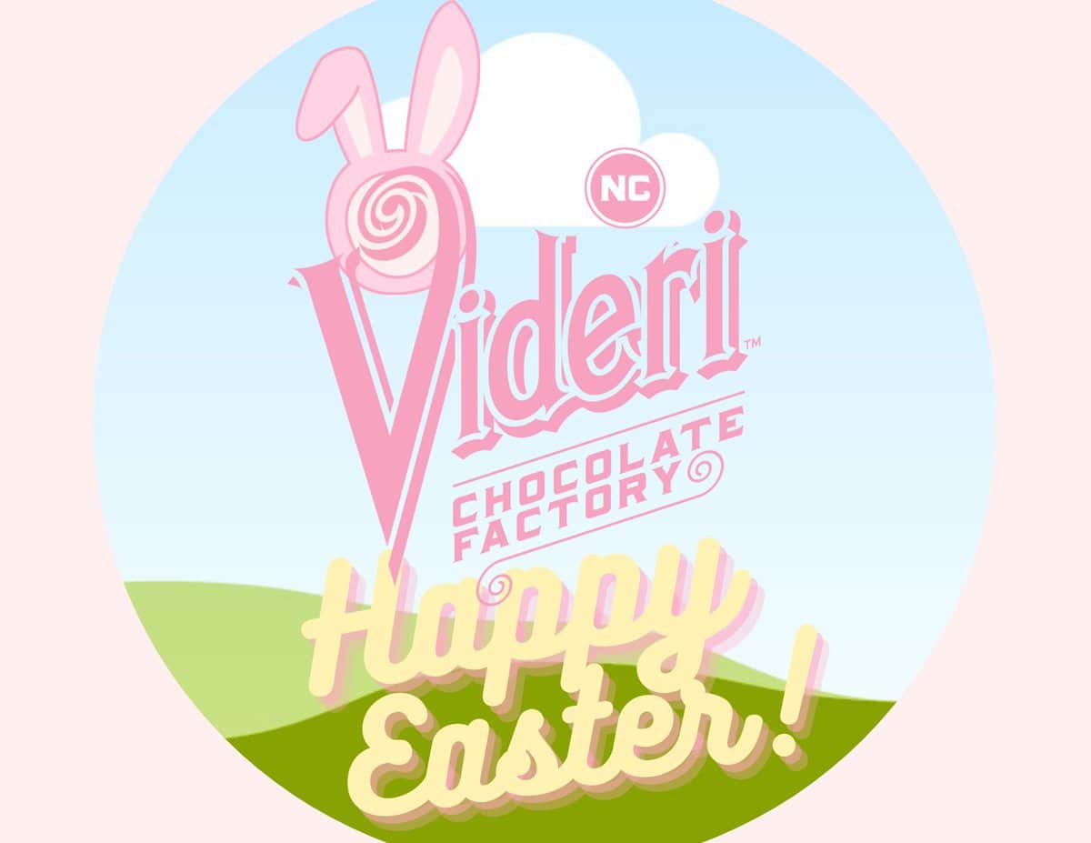 Easter Bunny Visits Videri Chocolate Factory March 30 Triangle on the