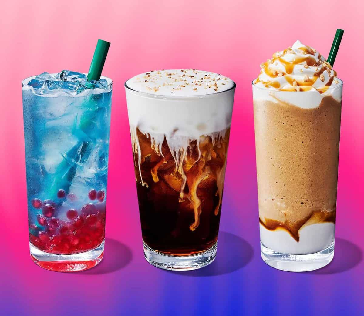 Starbucks Buy one get one free drink on Father's Day Triangle on the