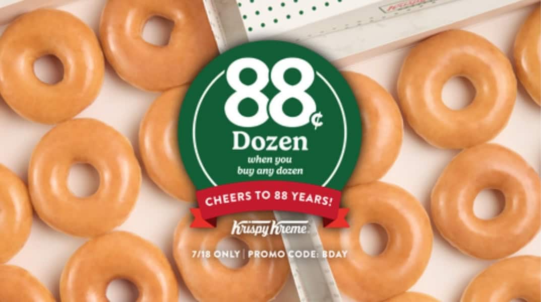 Krispy Kreme doughnuts