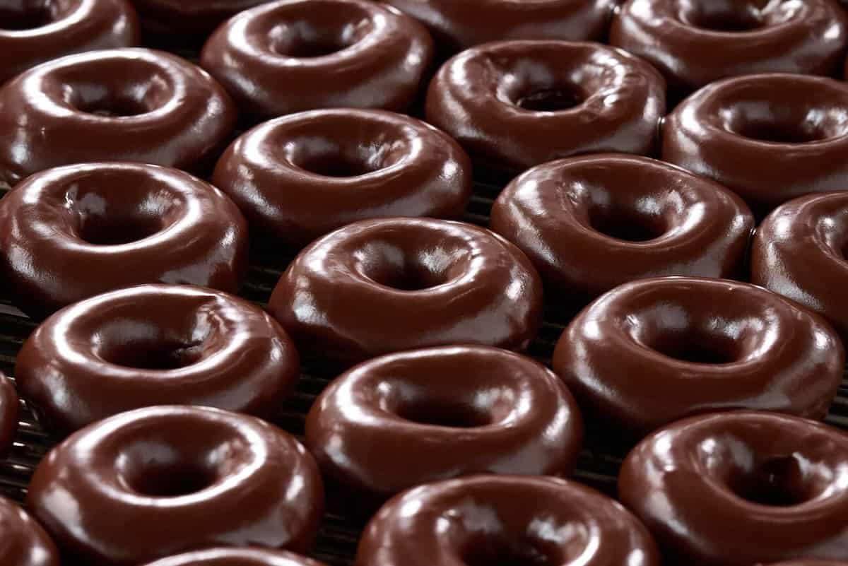 Krispy Kreme Chocolate Glazed Doughnuts