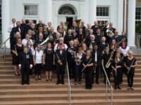 group picture of Cary Town Band