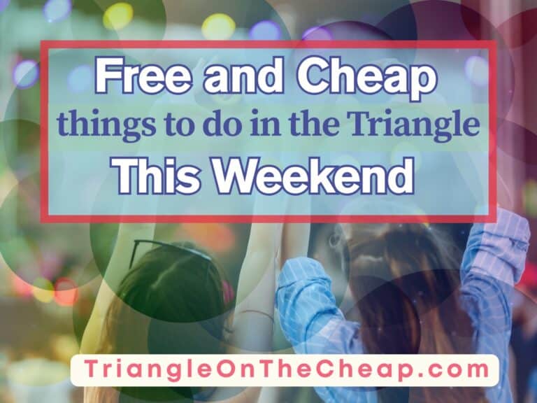 Triangle Snacks Free and cheap things to do in Raleigh, NC and the rest of the Triangle ...