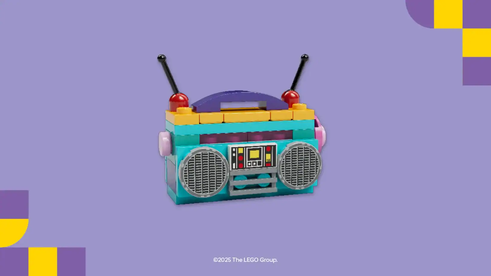 LEGO mini boombox