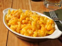 Mac & cheese in a bowl