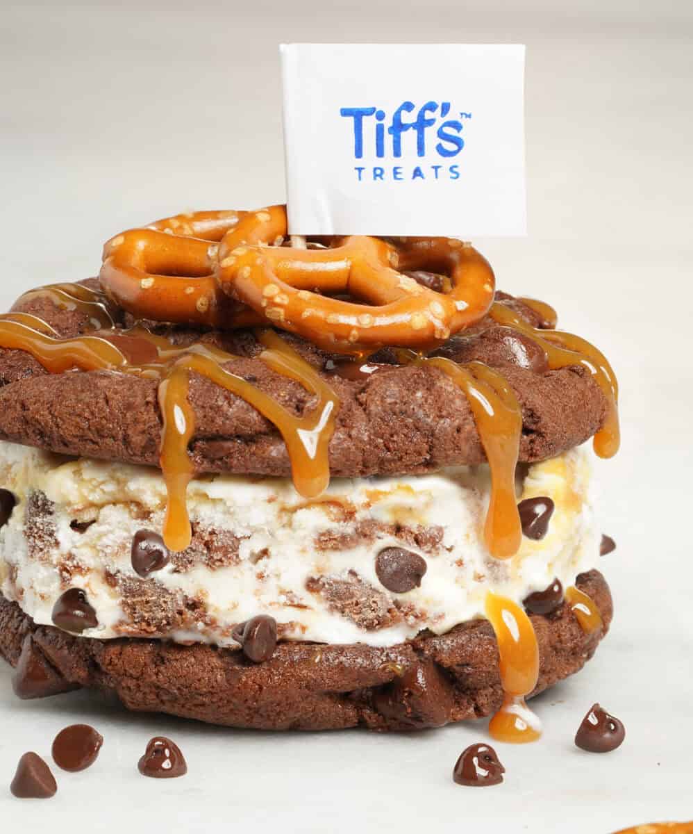 Tiffwich ice cream sandwich from Tiff's Treats