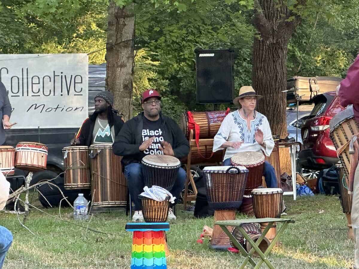 Drum Circle at Hillsborough Last Fridays