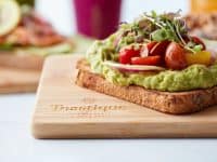 Avocado toast at Toastique