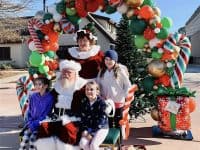 Santa and guests