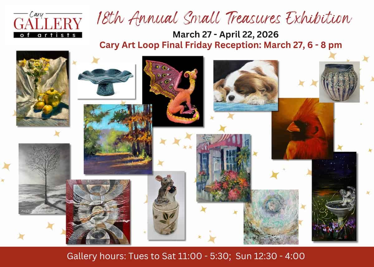 Image for Cary Gallery of Artists’ Final Friday Reception March 27