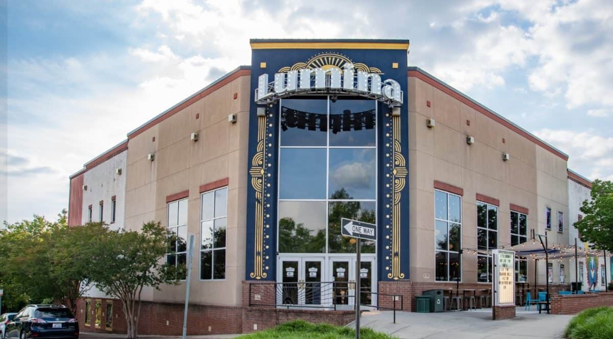 Exterior of The Lumina Theater