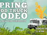 poster for Durham Central Park Spring Truck Rodeo