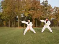 Taekwondo outdoors