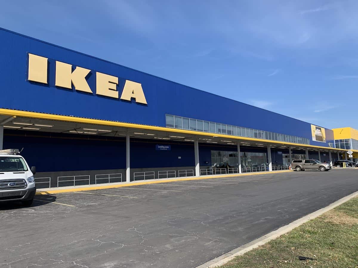 exterior of IKEA