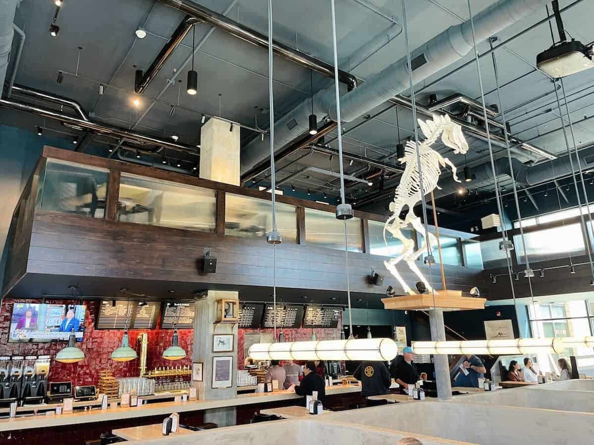 Interior of Ponysaurus Raleigh