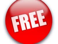 red button with word "free"