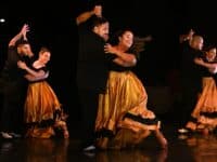Dancers on stage