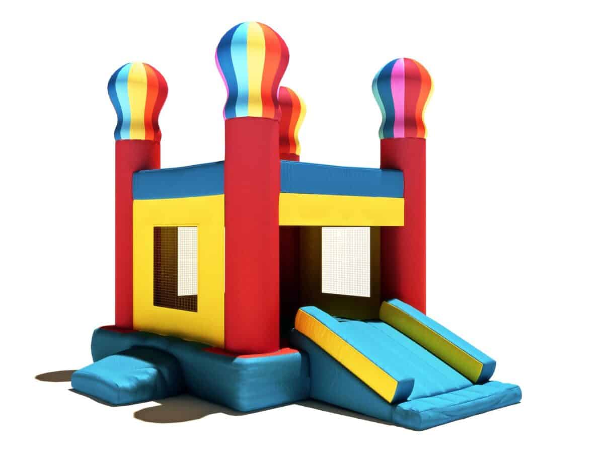 illustration of bounce house